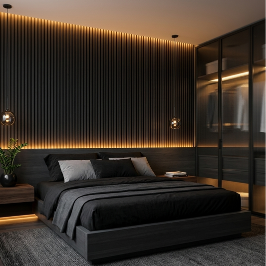 Pannello acustico architettonico in legno – 270 × 110 cm 